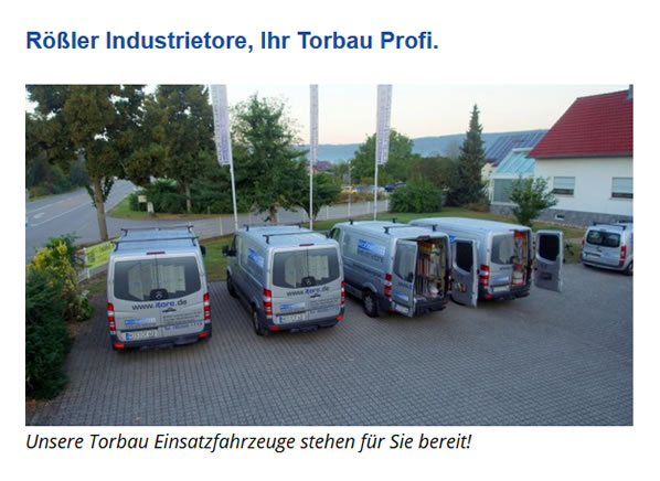 Torservice, Reparaturservice & Wartungservice 